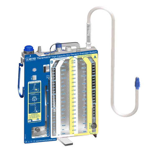 THORAMETRIX, hrudní drenážní systém - suchý, 2300 ml, s rychlospojkou